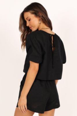 Women's Chelsey Linen Top and Short Set