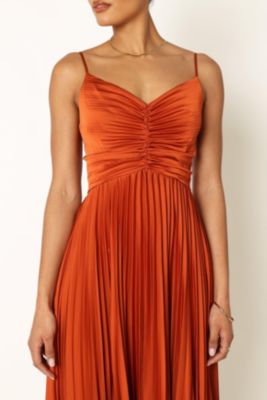 Naira Pleated Maxi Dress