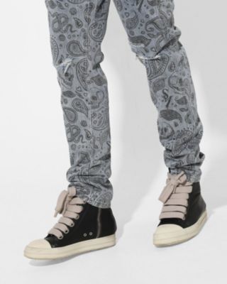 Mens Paisley Skulls Jeans