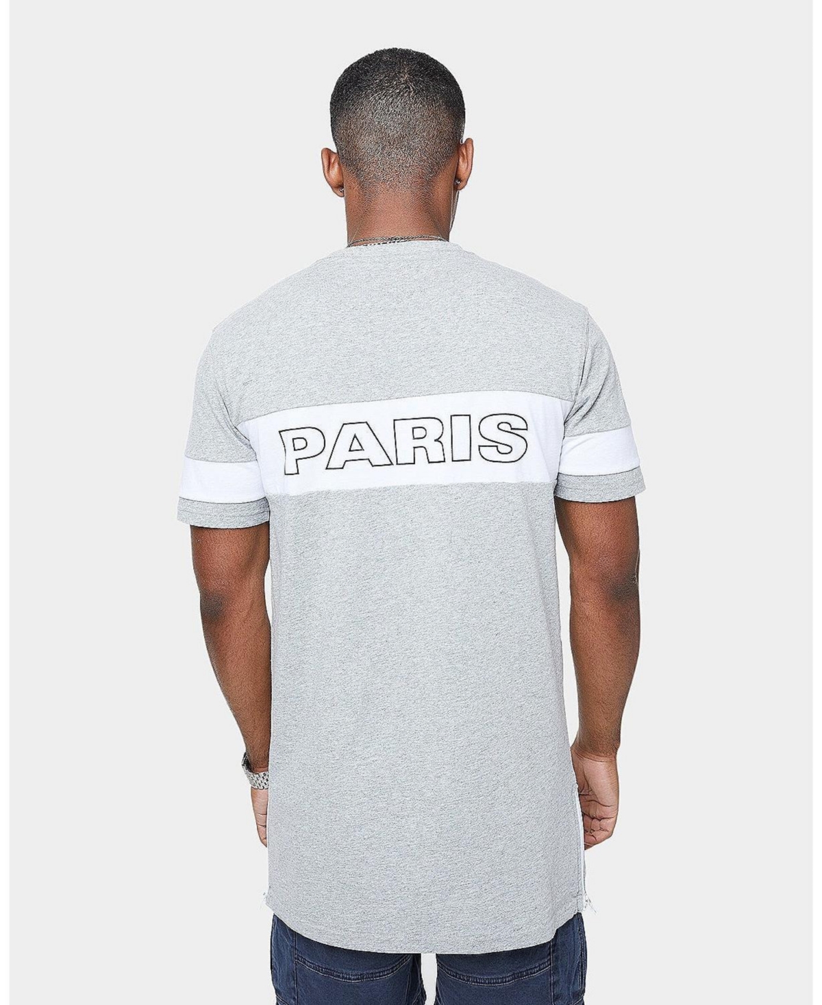 Carre Mens Panneau Short Sleeve T-Shirt