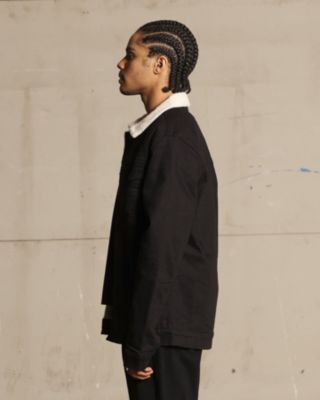 Men's Faux Sherpa Denim Jacket