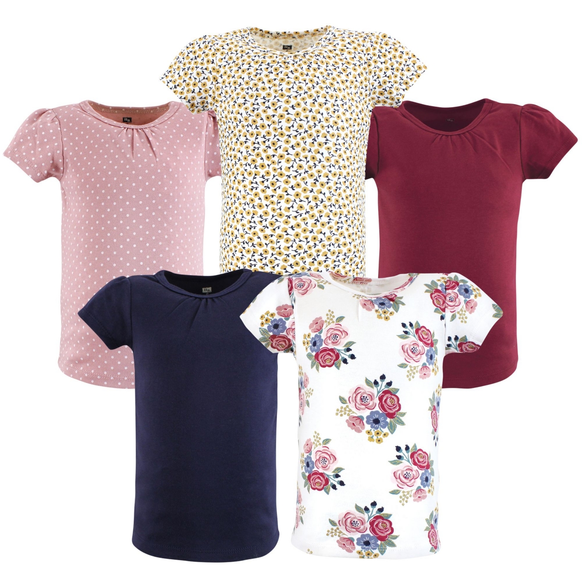 Hudson Baby Baby Girls Hudson Short Sleeve T-Shirts