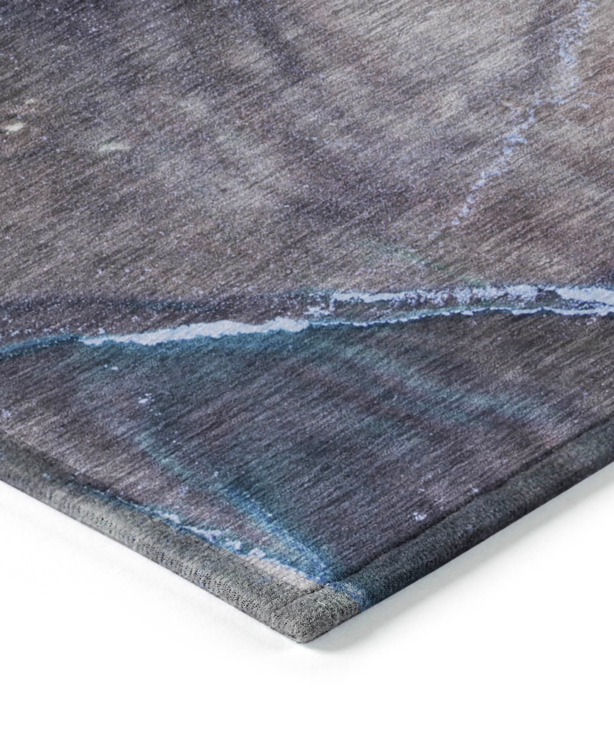 Addison Chantille Machine Washable Acn525 8'x10' Area Rug In Navy