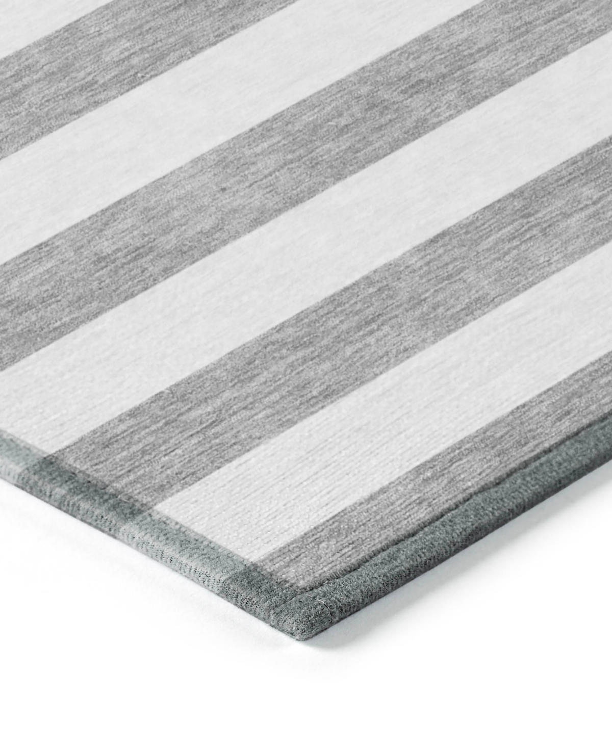 Addison Chantille Machine Washable Acn528 8'x10' Area Rug In Gray