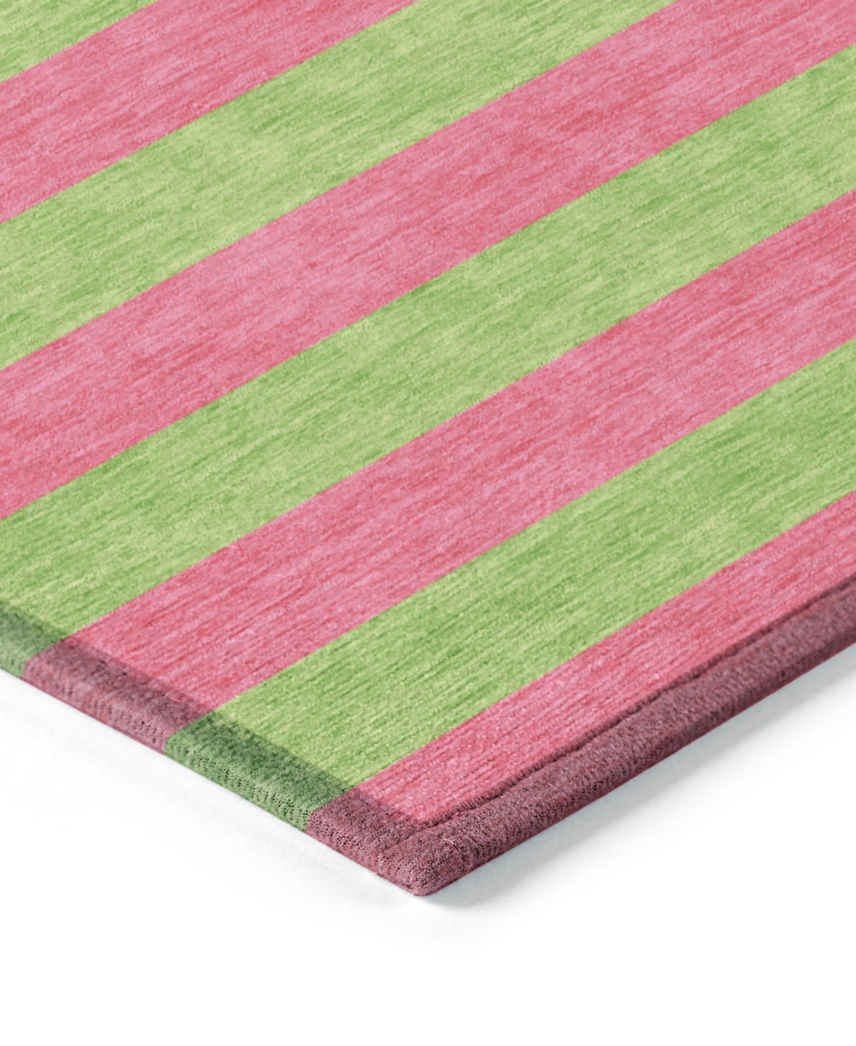 Addison Chantille Machine Washable Acn530 8'x10' Area Rug In Rose
