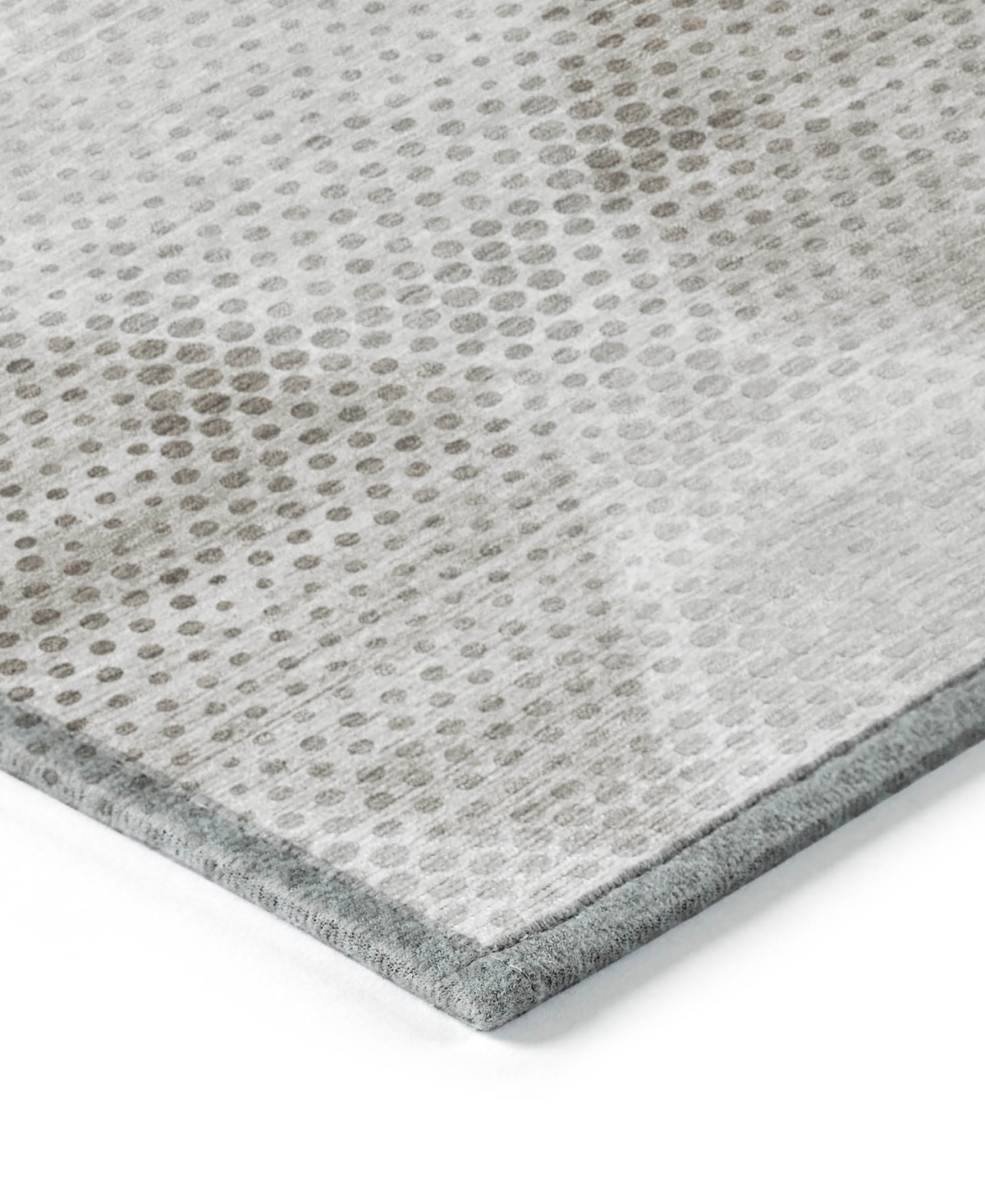 Addison Chantille Machine Washable Acn539 2'3x7'6 Runner Area Rug In Gray