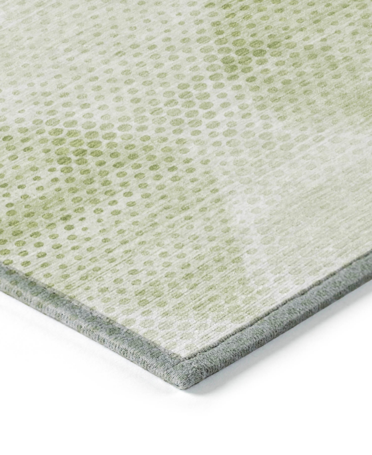 Addison Chantille Machine Washable Acn539 2'3x7'6 Runner Area Rug In Mint
