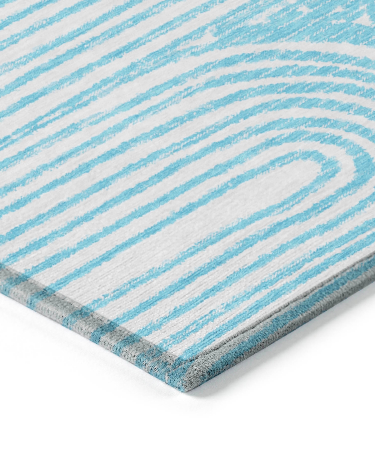 Addison Chantille Machine Washable Acn540 2'3x7'6 Runner Area Rug In Ocean