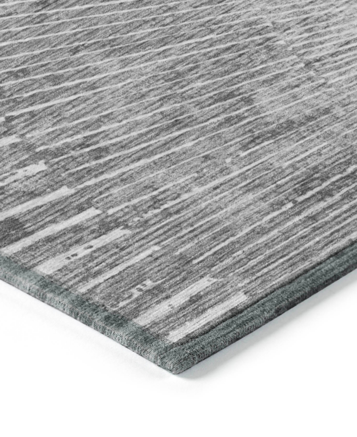 Addison Chantille Machine Washable Acn542 8'x10' Area Rug In Gray