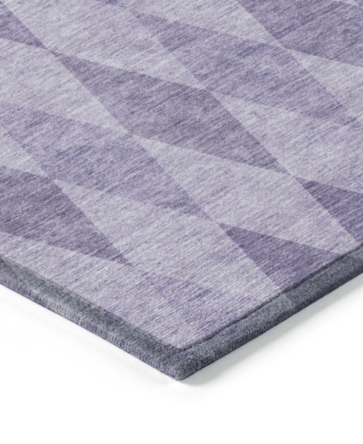 Addison Chantille Machine Washable Acn561 9'x12' Area Rug In Purple