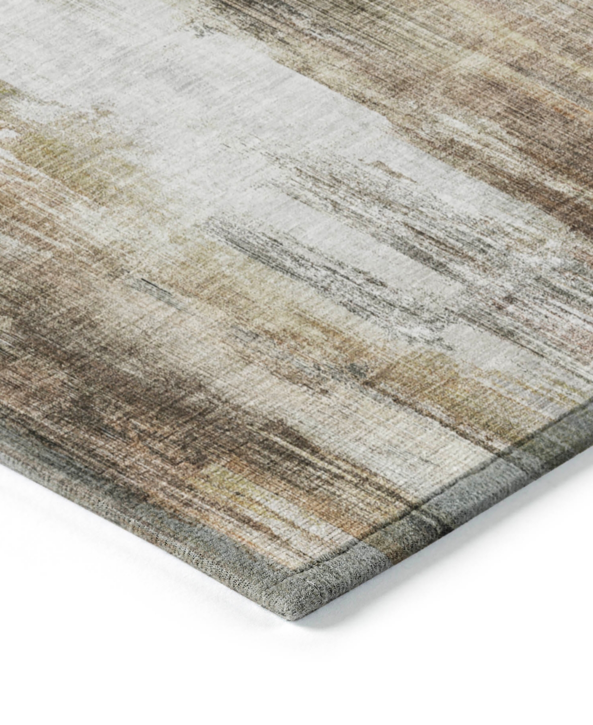 Addison Chantille Machine Washable Acn567 8'x10' Area Rug In Chocolate