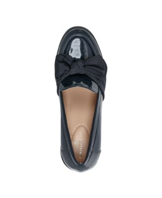 Women's Korrar Bow Stacked Block Heel Loafers