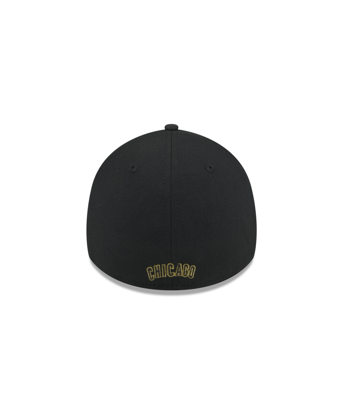 New Era Men'sChicago Cubs 2024 Armed Forces Day 39THIRTY Flex Hat - Black
