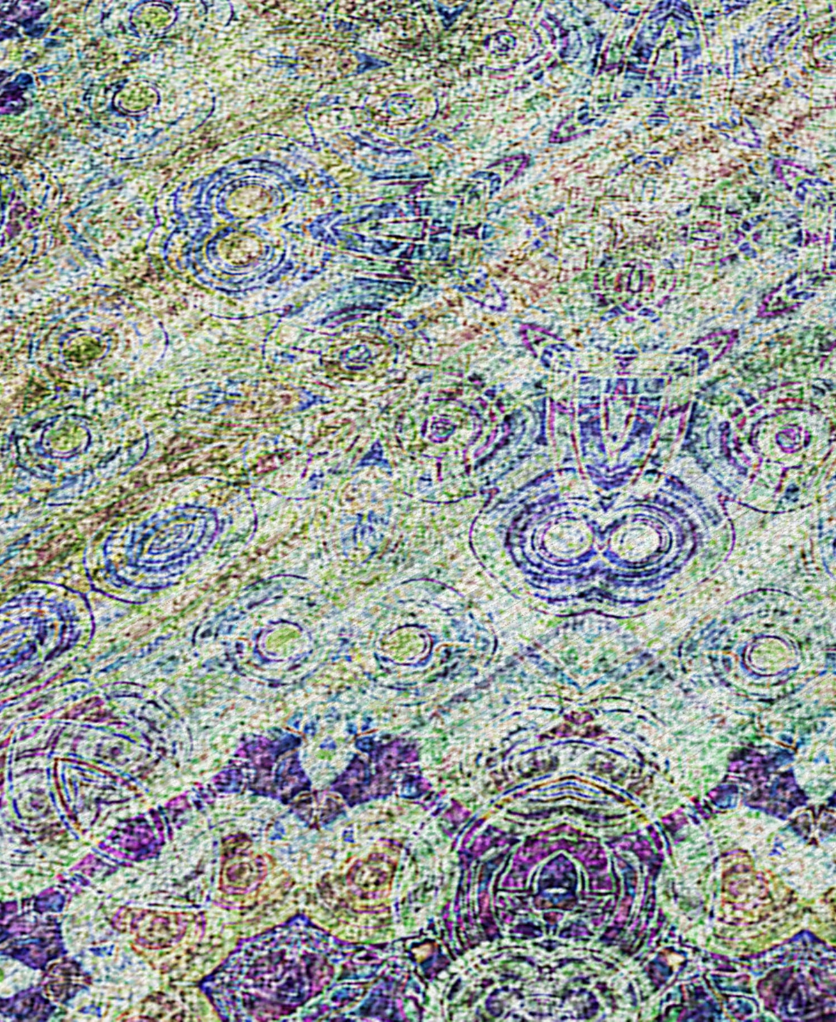 Addison Chantille Machine Washable Acn557 3'x5' Area Rug In Purple