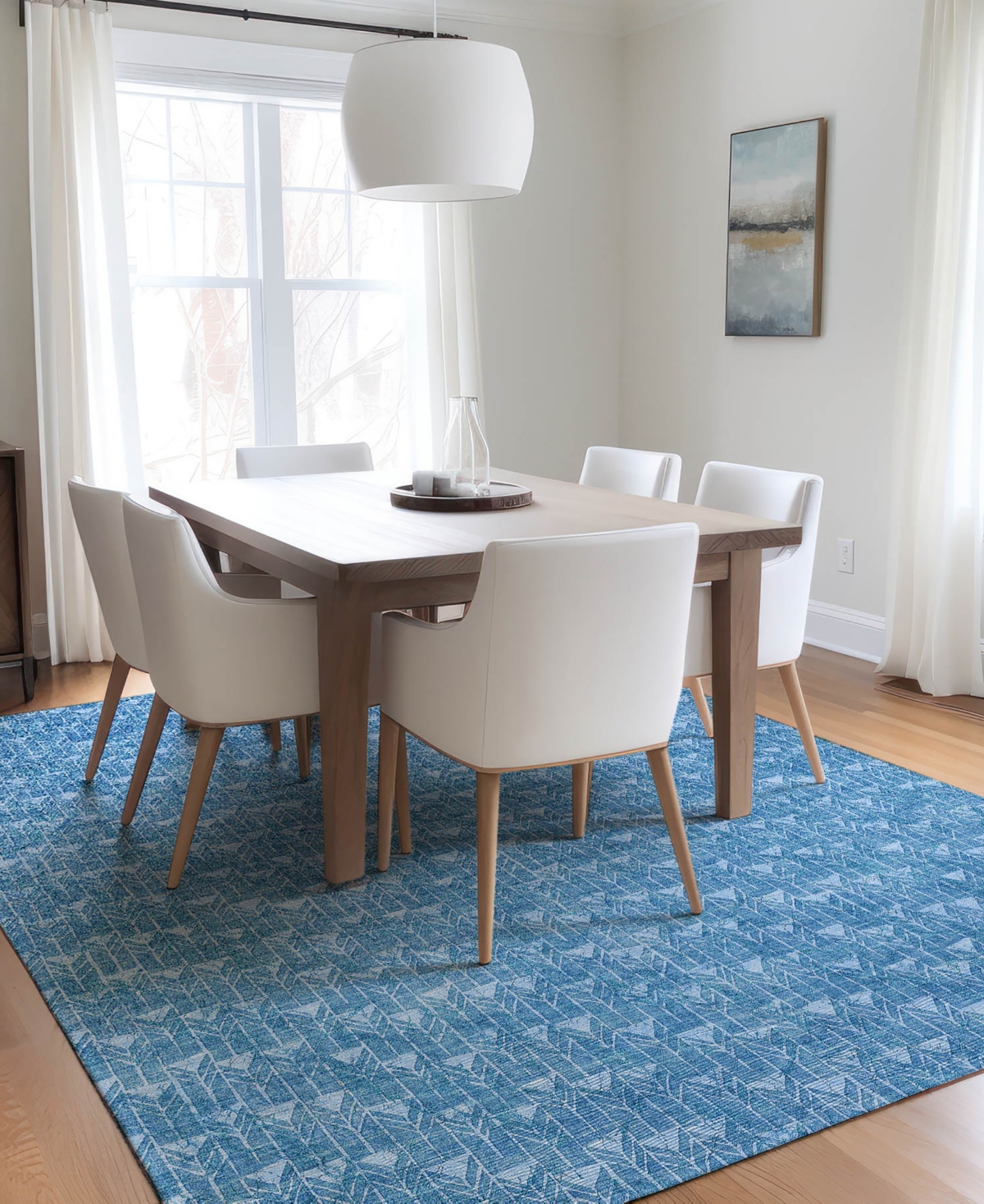 Addison Chantille Machine Washable Acn514 2'6x3'10 Area Rug In Blue