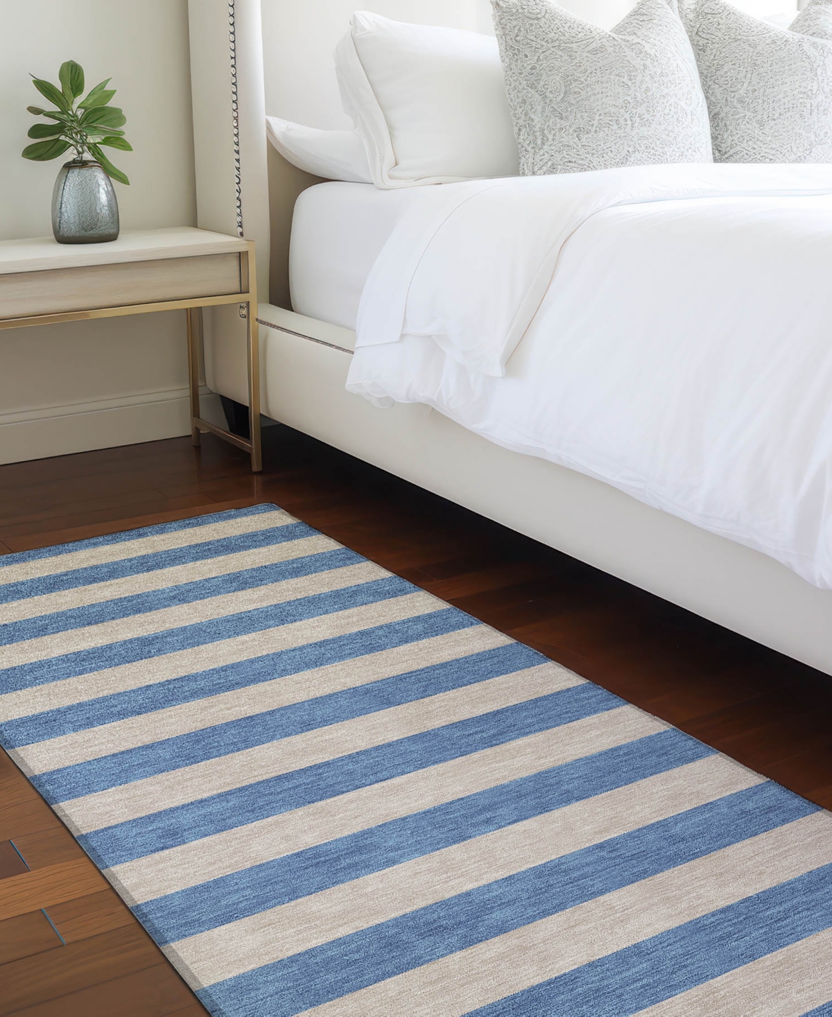 Addison Chantille Machine Washable Acn530 2'3x7'6 Runner Area Rug In Tan
