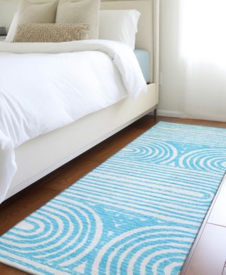 Chantille Machine Washable ACN540 2'3x7'6 Runner Area Rug