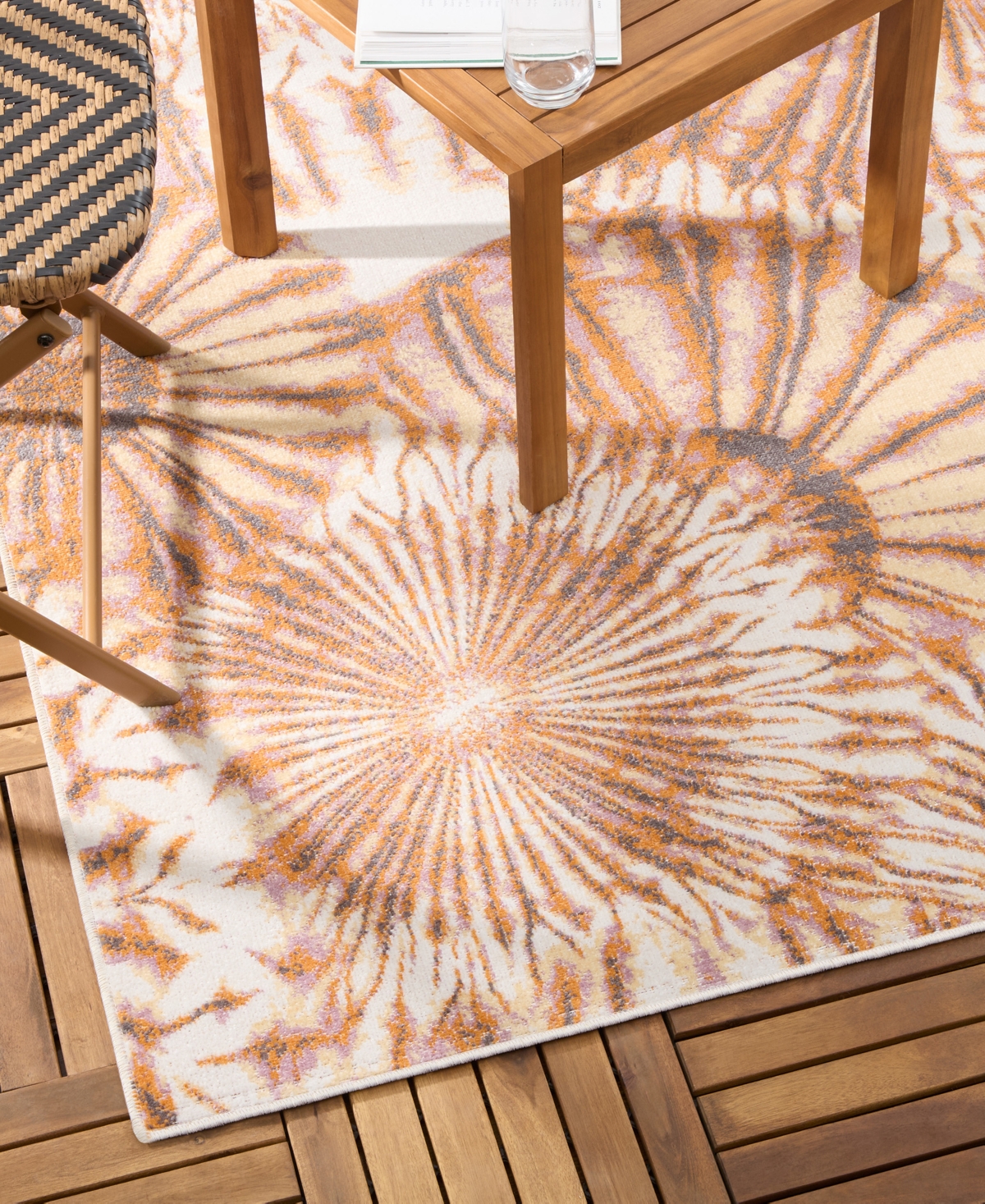 Tommy Bahama Shibori Outdoor 10947 3'11x5'2 Area Rug