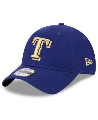 Men's Royal Texas Rangers 2024 Gold Collection 9TWENTY Adjustable Hat