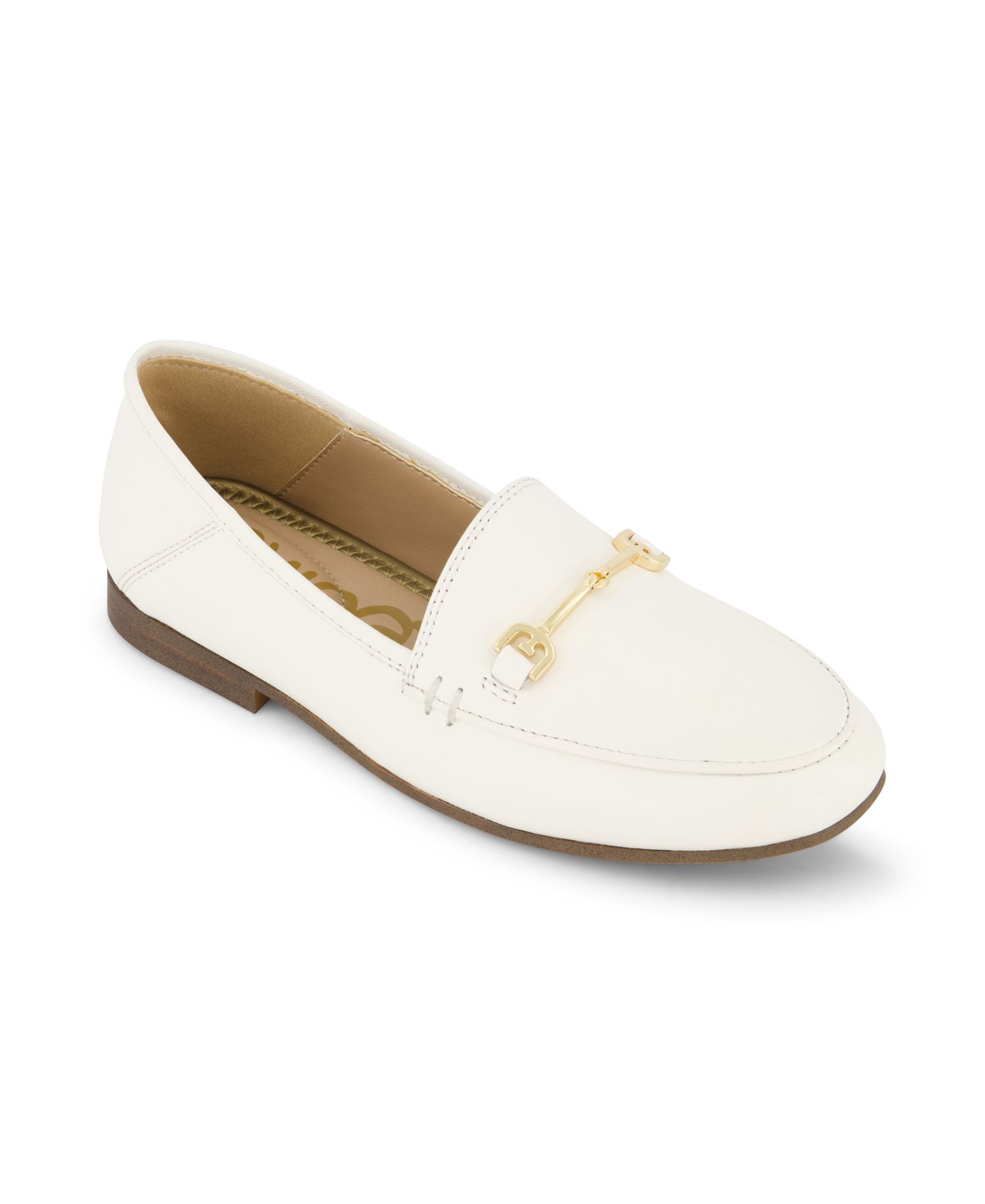 Little and Big Girls Leo Loraine Metallic Logo Loafer