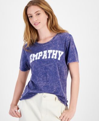 Rebellious One - Juniors' Empathy Graphic T-Shirt