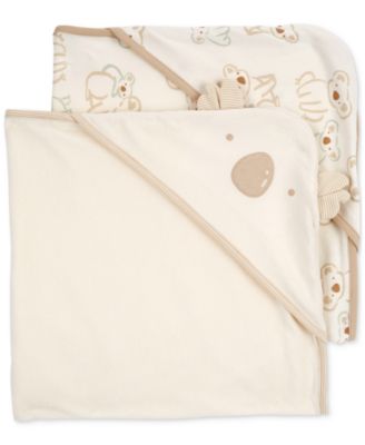 Carter's - Baby Koala Hooded Terry Towels, Pack of 2