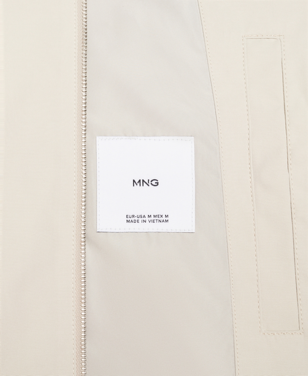 Mango Men's Hooded Zip-Up Jacket