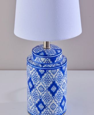 17" Ceramic Polly Set of 2 Table Lamps