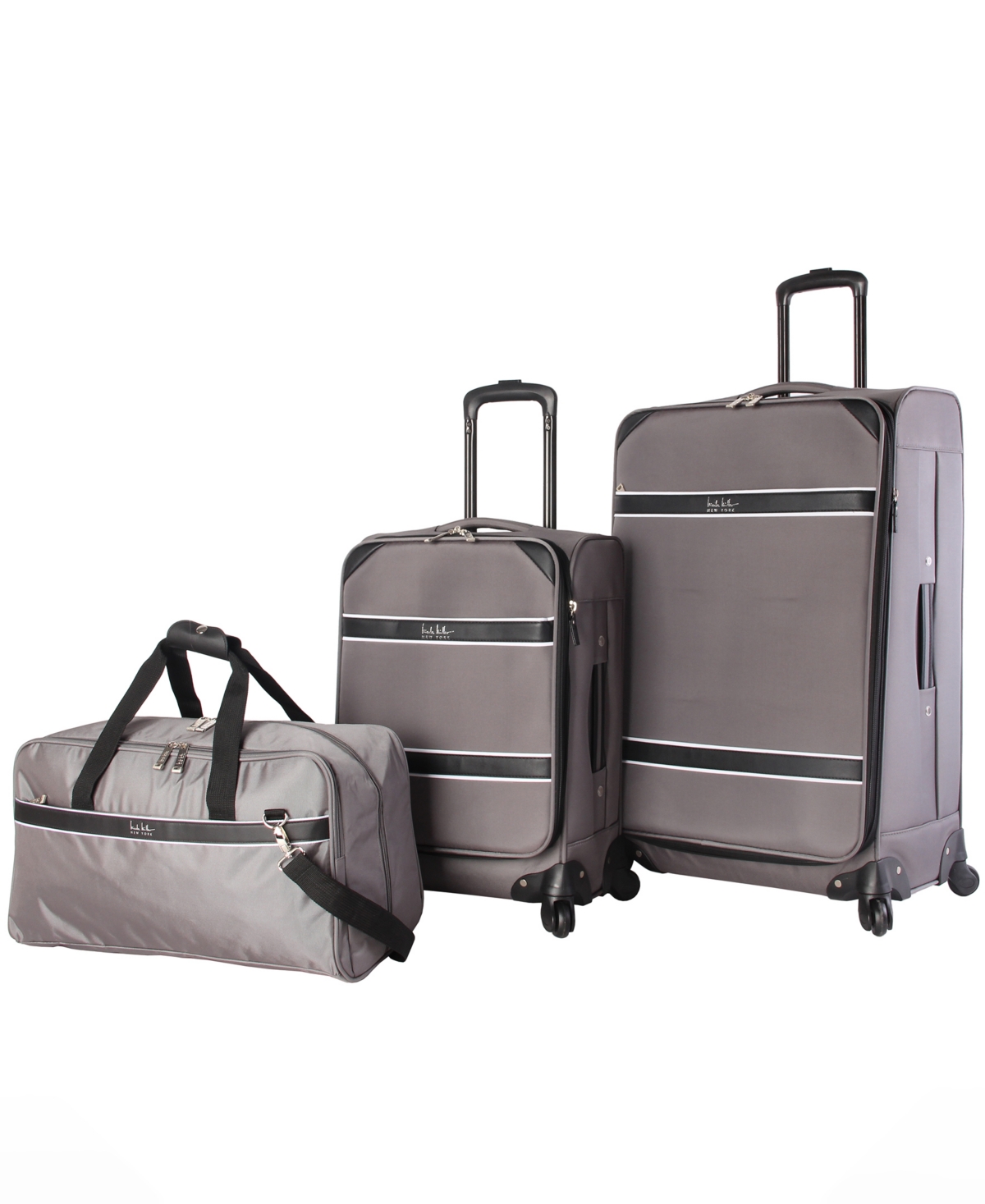 Sam 3 Piece Luggage Set - Grey
