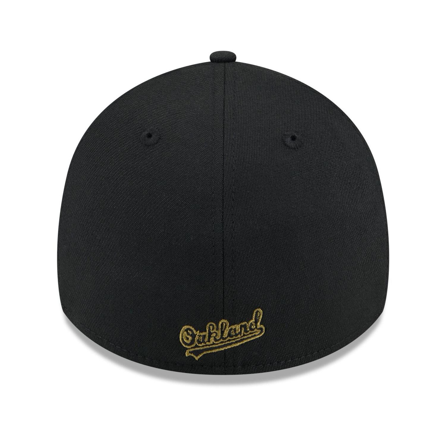 Men's Black Oakland Athletics 2024 Armed Forces Day 39THIRTY Flex Hat
