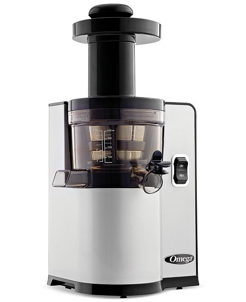 Omega Vsj843qs Ultra Low Speed Masticating Hd Juicer With Juice Tap Reviews Small Appliances Kitchen Macy S
