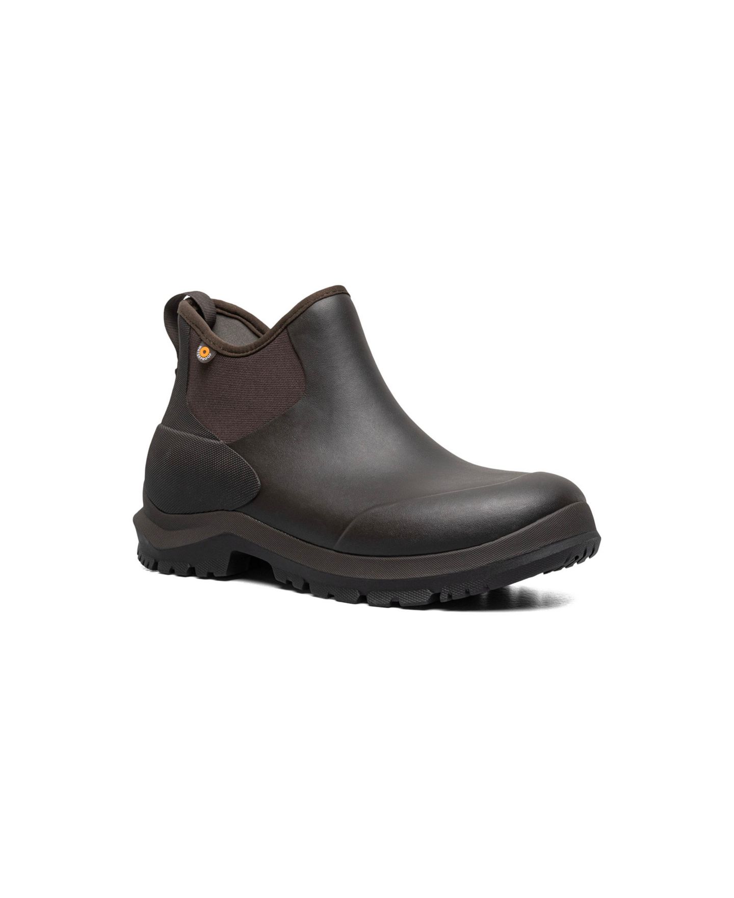 Мужские ботинки BOGS Sauvie Slip-Resistant Chelsea II Boot, цвет: Коричневый — фото 1