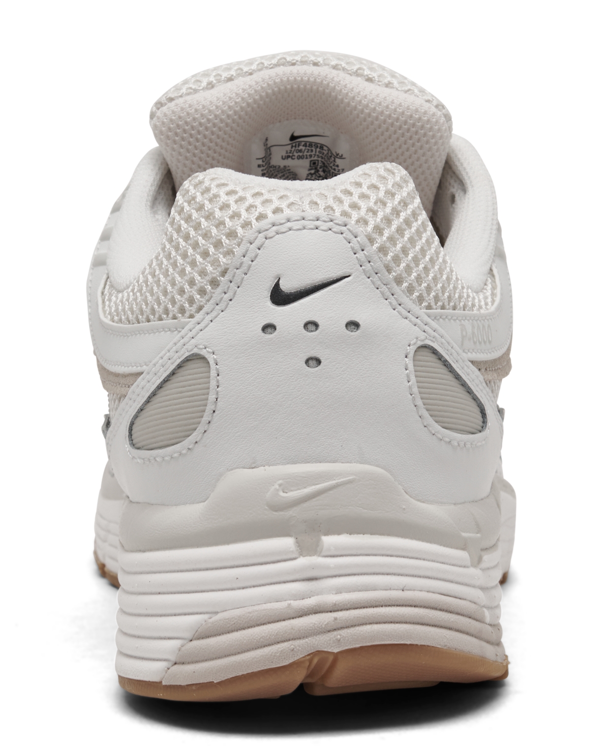 Shop Nike Men's P-6000 Premium Casual Sneakers From Finish Line In White,beige