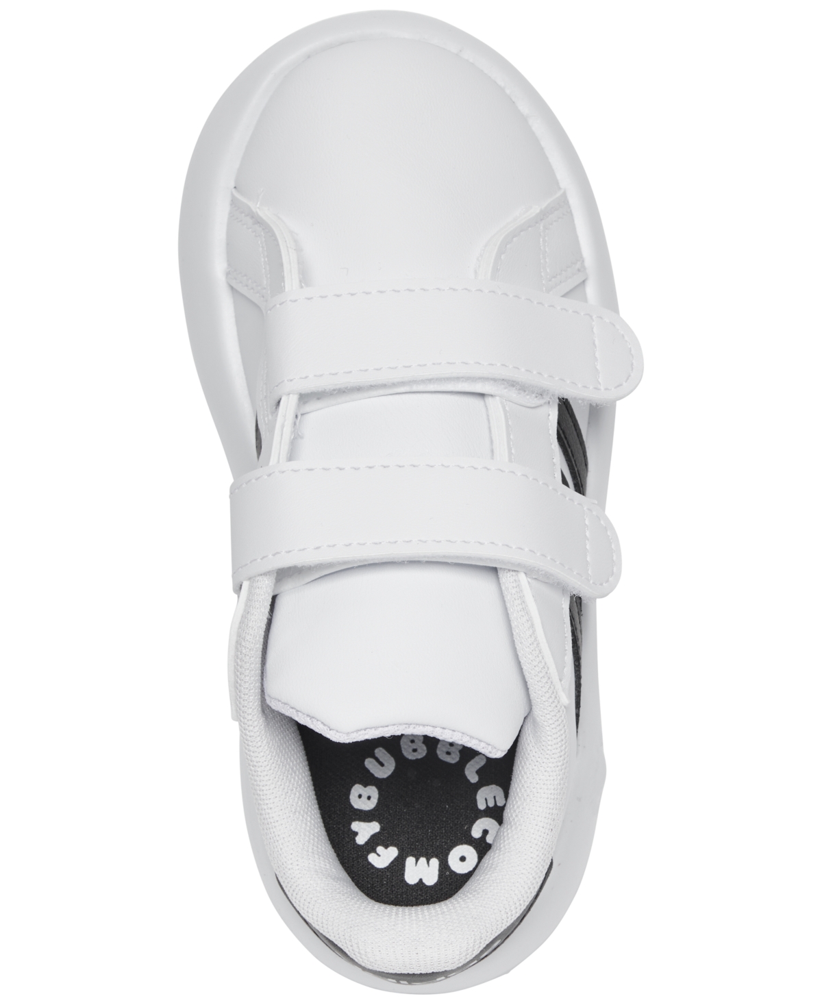 Shop Adidas Originals Toddler Kids' Grand Court 2.0 Fastening Strap Casual Sneakers From Finish Line In White,black