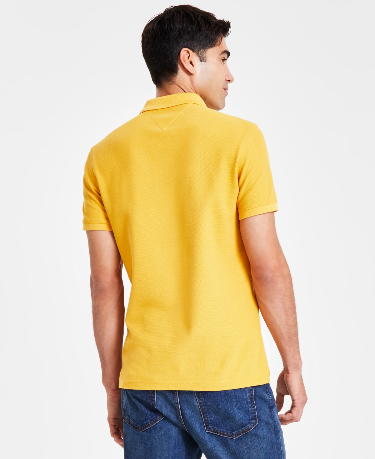 Tommy Hilfiger Men's Regular-Fit Hilfiger Stitch Logo Polo Shirt