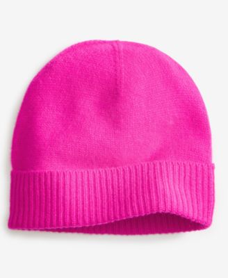 100% Cashmere Cuffed Beanie, Created for Macys