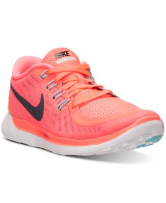 Nike Women's Free 5.0 Running Sneakers From Finish Line - Macy's