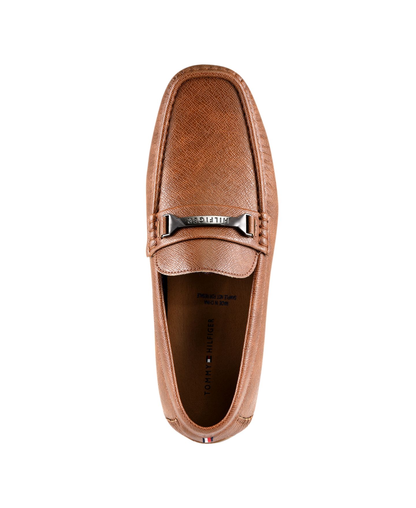 Мужские мокасины-драйверы Tommy Hilfiger Axin пенни, цвет: Чёрный — фото 8