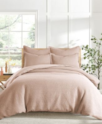 Cloud Waffle Textured 2-Pc. Duvet Cover Set, Twin/Twin XL