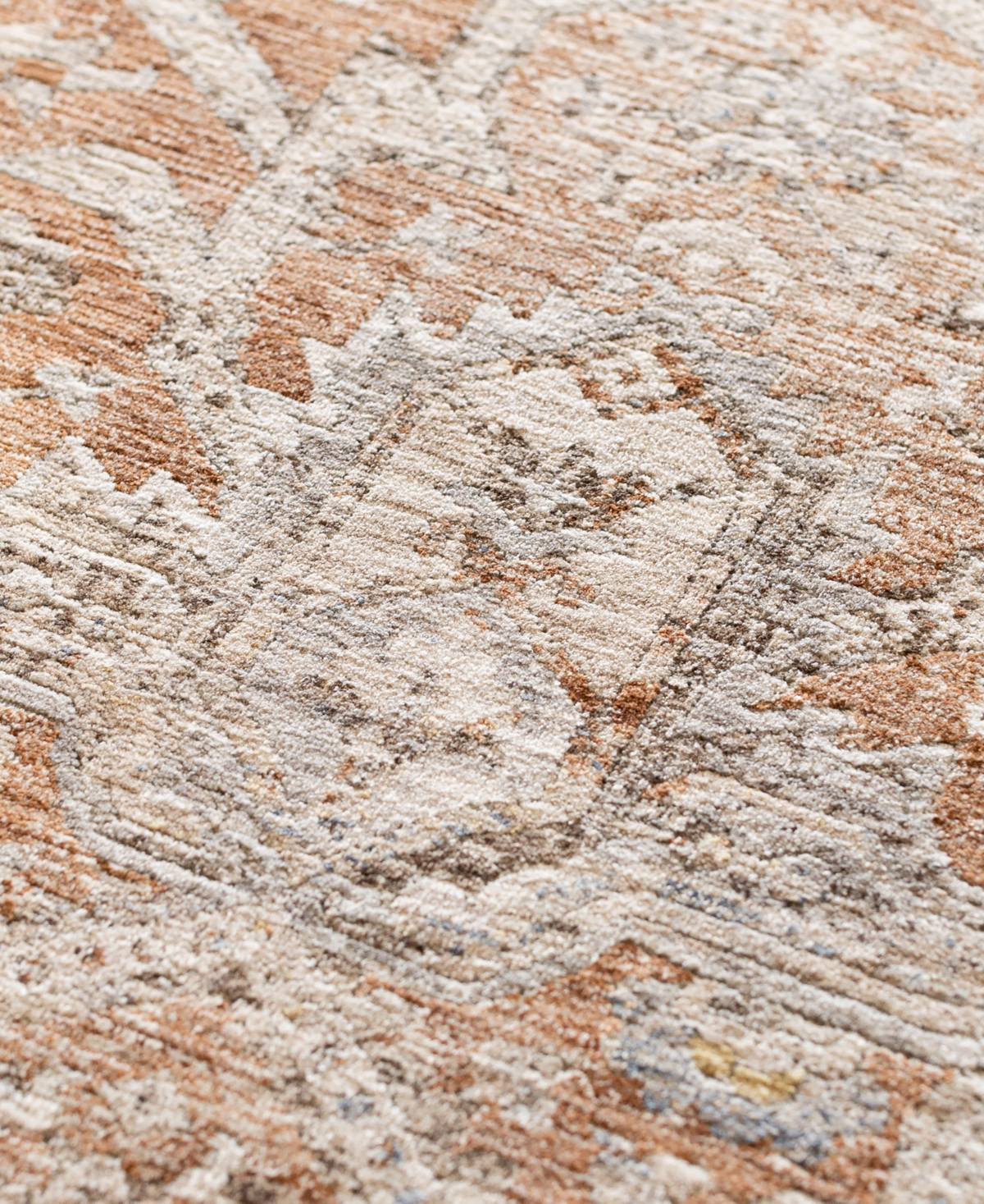 Dalyn Vienna Vi1 5'x7'10 Area Rug In Orange