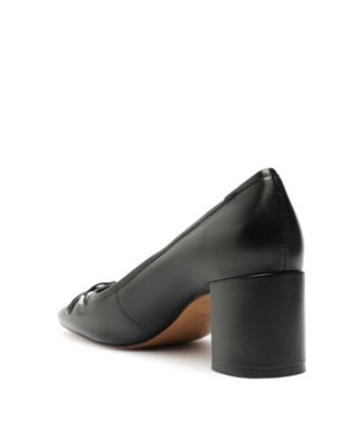 Women's Arissa Square Toe Mid Block Pumps