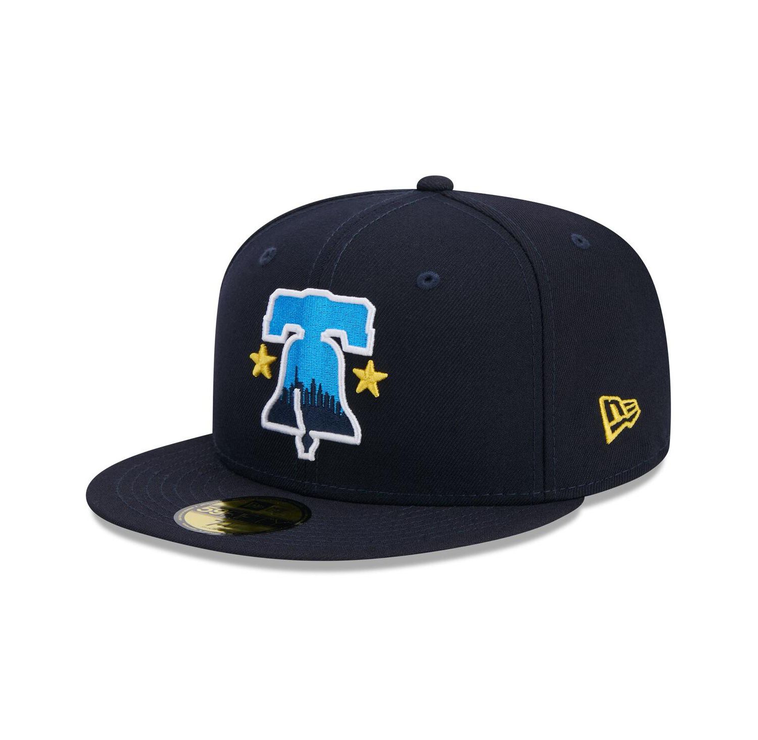 Men's Navy Philadelphia Phillies 2024 City Connect 59fifty Fitted Hat