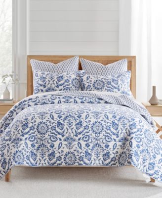 Levtex - Clara Reversible 3-Pc. Quilt Set, King/Cal King