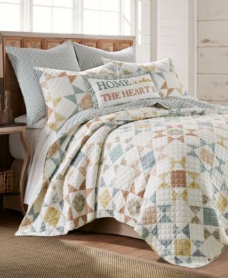 Lottie Reversible 3-Pc. Quilt Set, King/California King