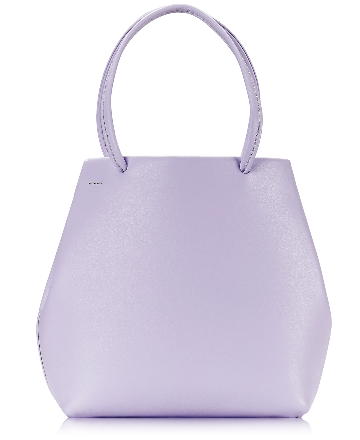 Sydney Mini Leather Shopper Bag - Lilac