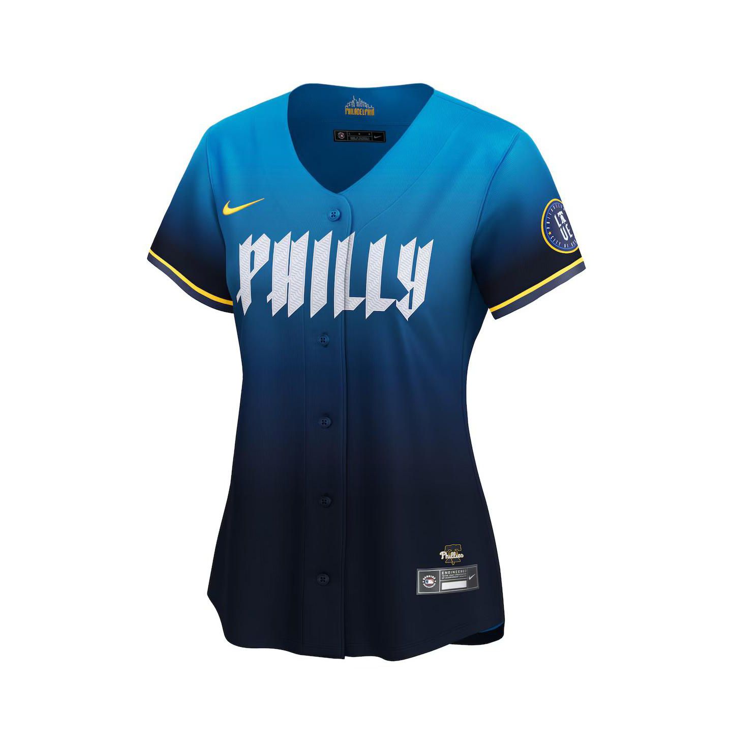 Женский топ Nike Trea Turner Philadelphia Phillies 2024 Limited Player Jersey, цвет: Белый — фото 5