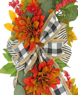24" Harvest Wreath Decoration