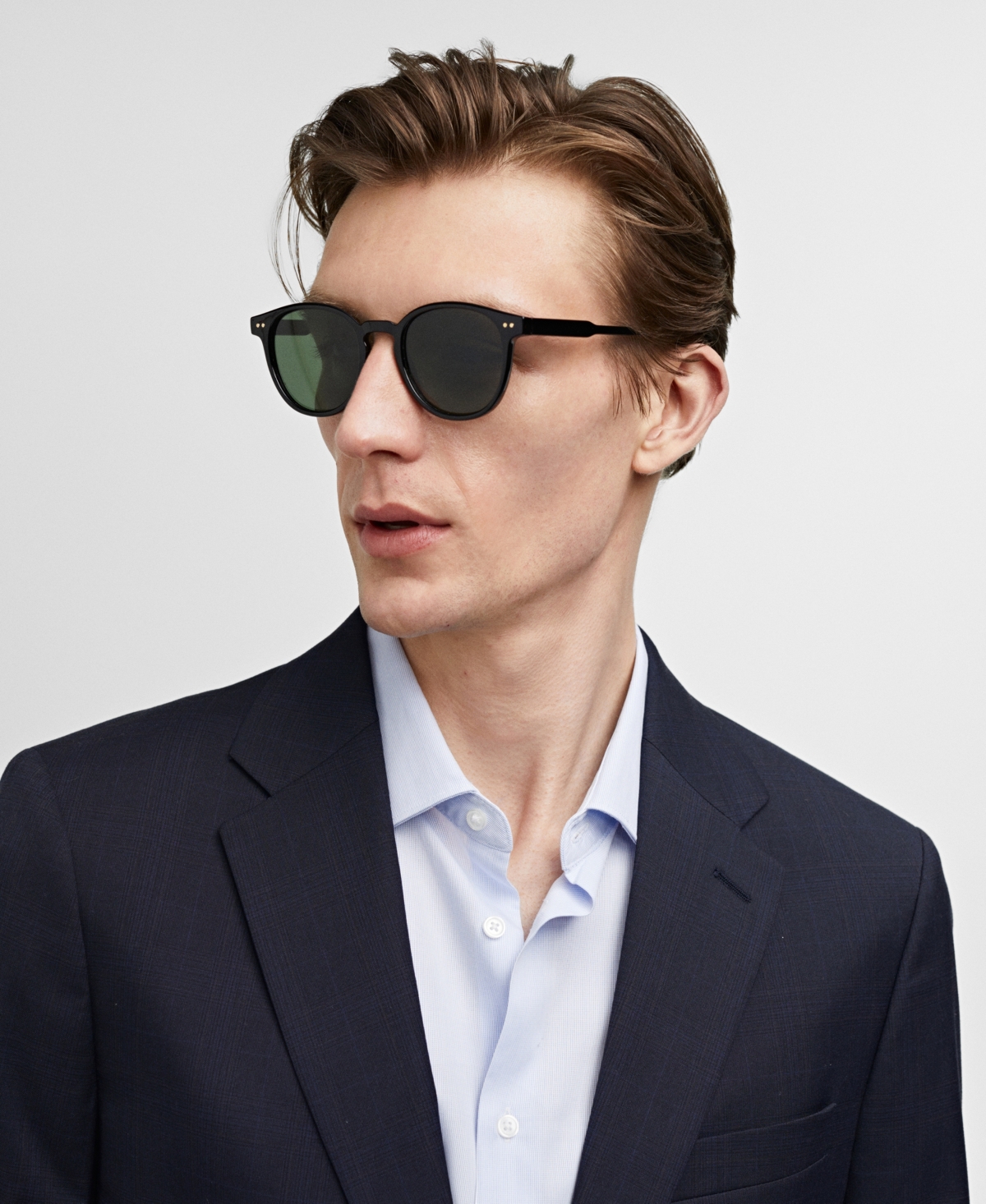 Mango Men's Stretch Fabric Slim-Fit Suit Blazer