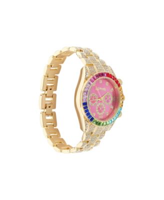 Women's Quartz Shiny Gold-Tone Metal Alloy Watch 40mm