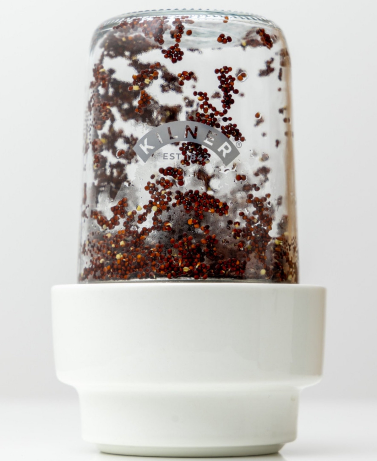 Kilner 2 Piece Sprouting Set In Clear